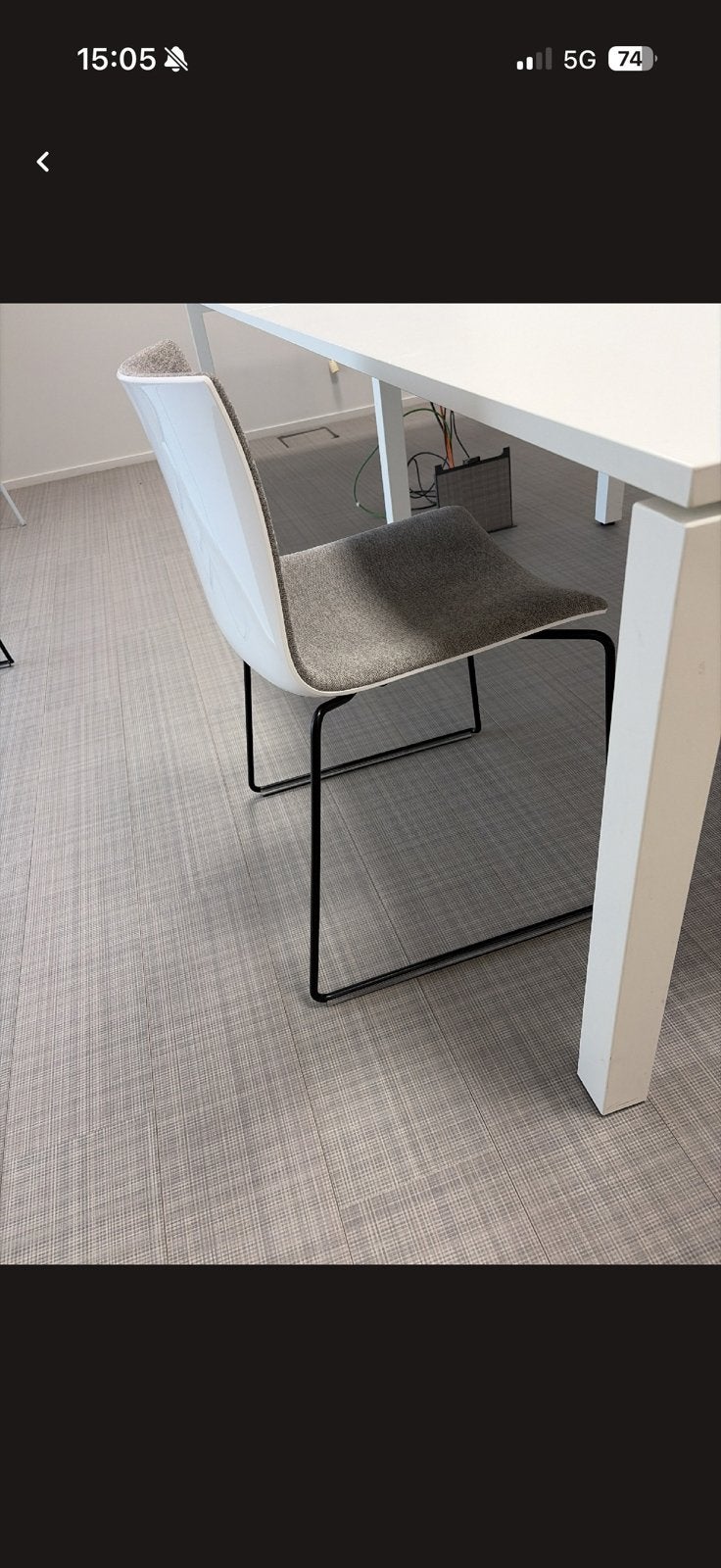 6 Arper designstoelen., Huis en Inrichting, Stoelen, Ophalen, Design, Zo goed als nieuw, Stof