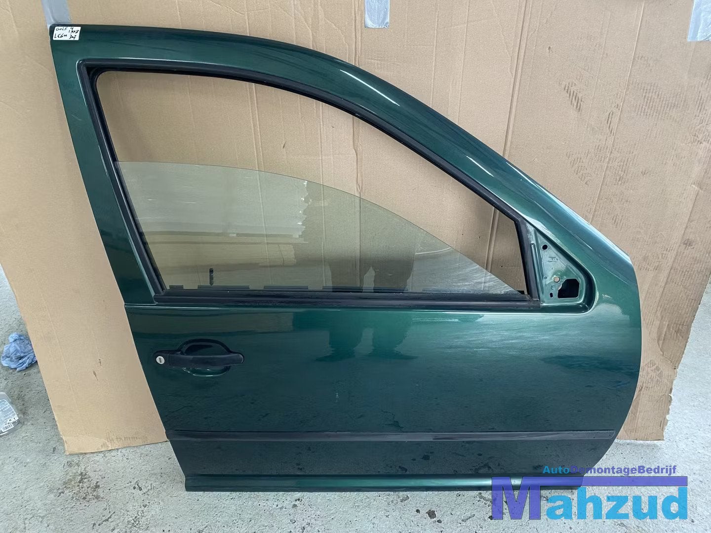 VW GOLF 4 Groen LC6M Rechts voor deur portier 1997-2003, Auto-onderdelen, Gebruikt, Volkswagen AG, Vw@volkswagen.de, Volkswagen