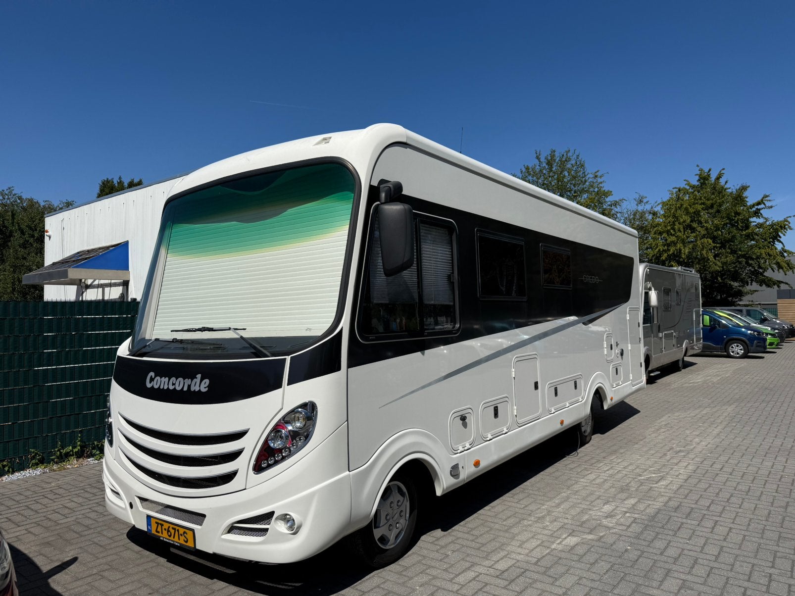 Concorde credo iveco 790H alle opties 2015 topstaat, Caravanes & Camping, Concorde, Toilette à cassette, Intégral, Système audio