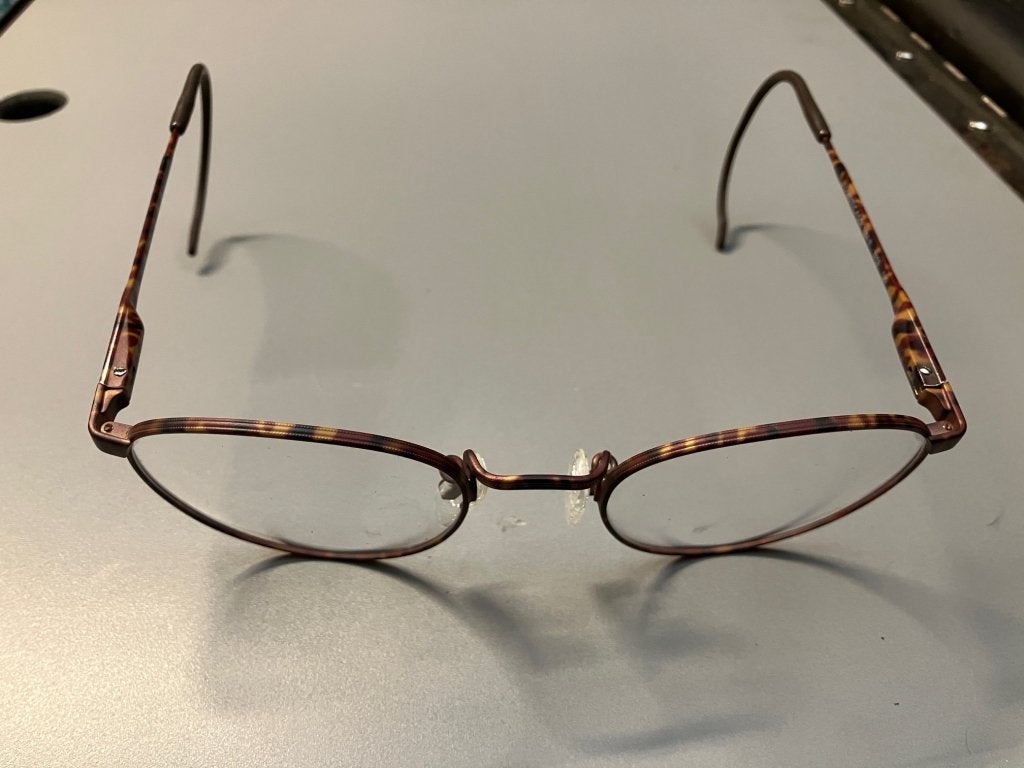Dienstbrilletjes Luxottica in 2 uitvoeringen, versc. maten