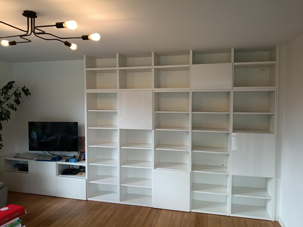 Uitgebreide boekenkast in topconditie voor goede prijs, Ophalen of Verzenden, Met plank(en)