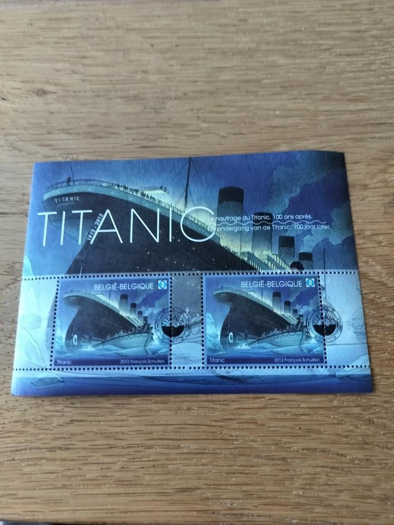 Velletje il y a 100 ans du Titanic en 2014. 2 x 3 Wer, Envoi