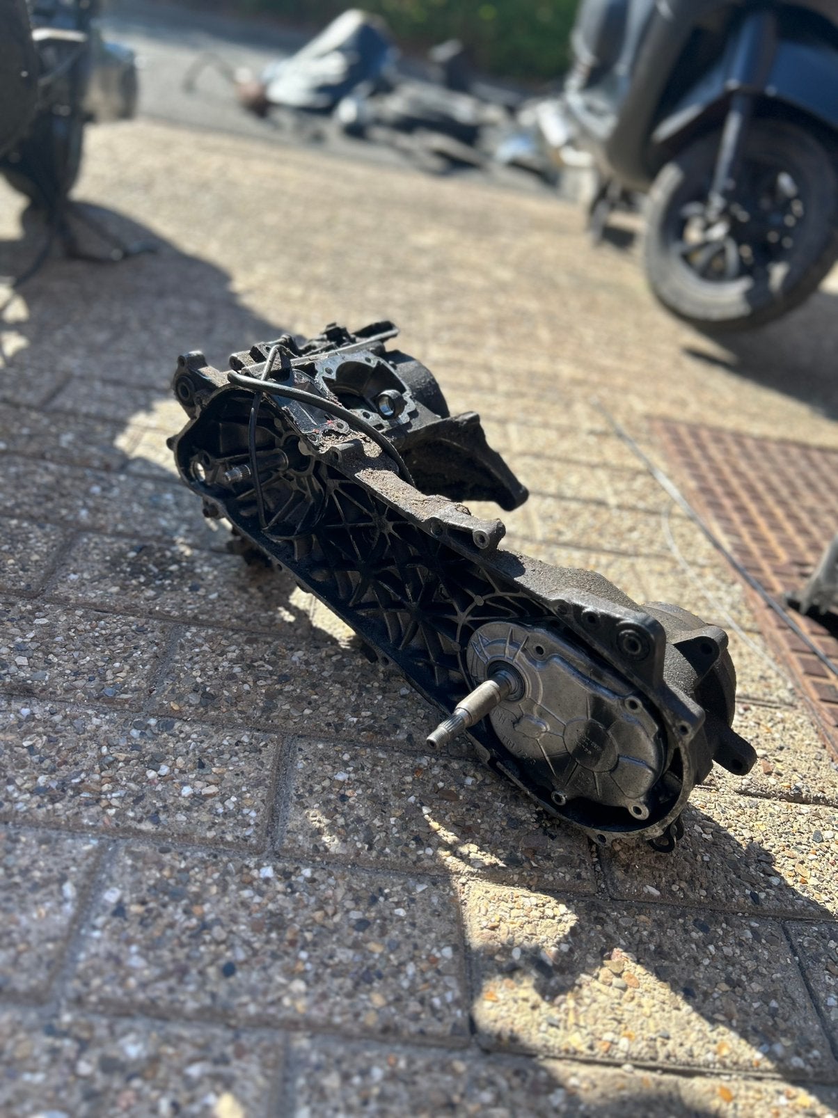 Motorblok Peugeot Speedfight 2, Fietsen en Brommers, Ophalen, Zo goed als nieuw, Blok