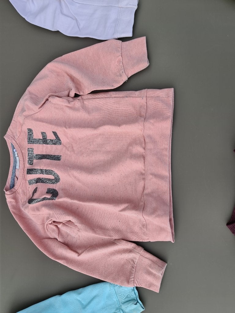 roze pull, trui Cute 5j/110cm, Enfants & Bébés, Vêtements enfant | Taille 110, Enlèvement, Comme neuf