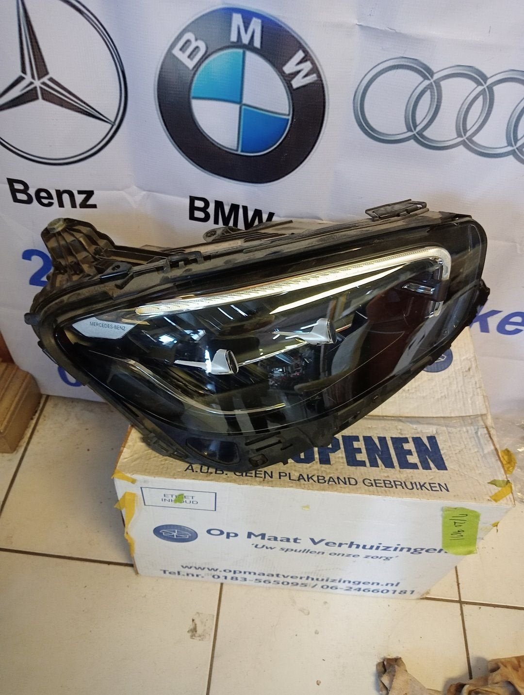 Mercedes E Klasse W213 Facelift koplamp rechts A2139069209, Utilisé, -, -, Enlèvement ou Envoi