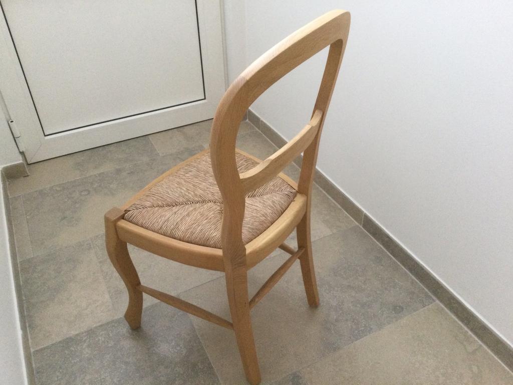6 Eiken stoelen met natuurriet, Huis en Inrichting, Ophalen, Nieuw