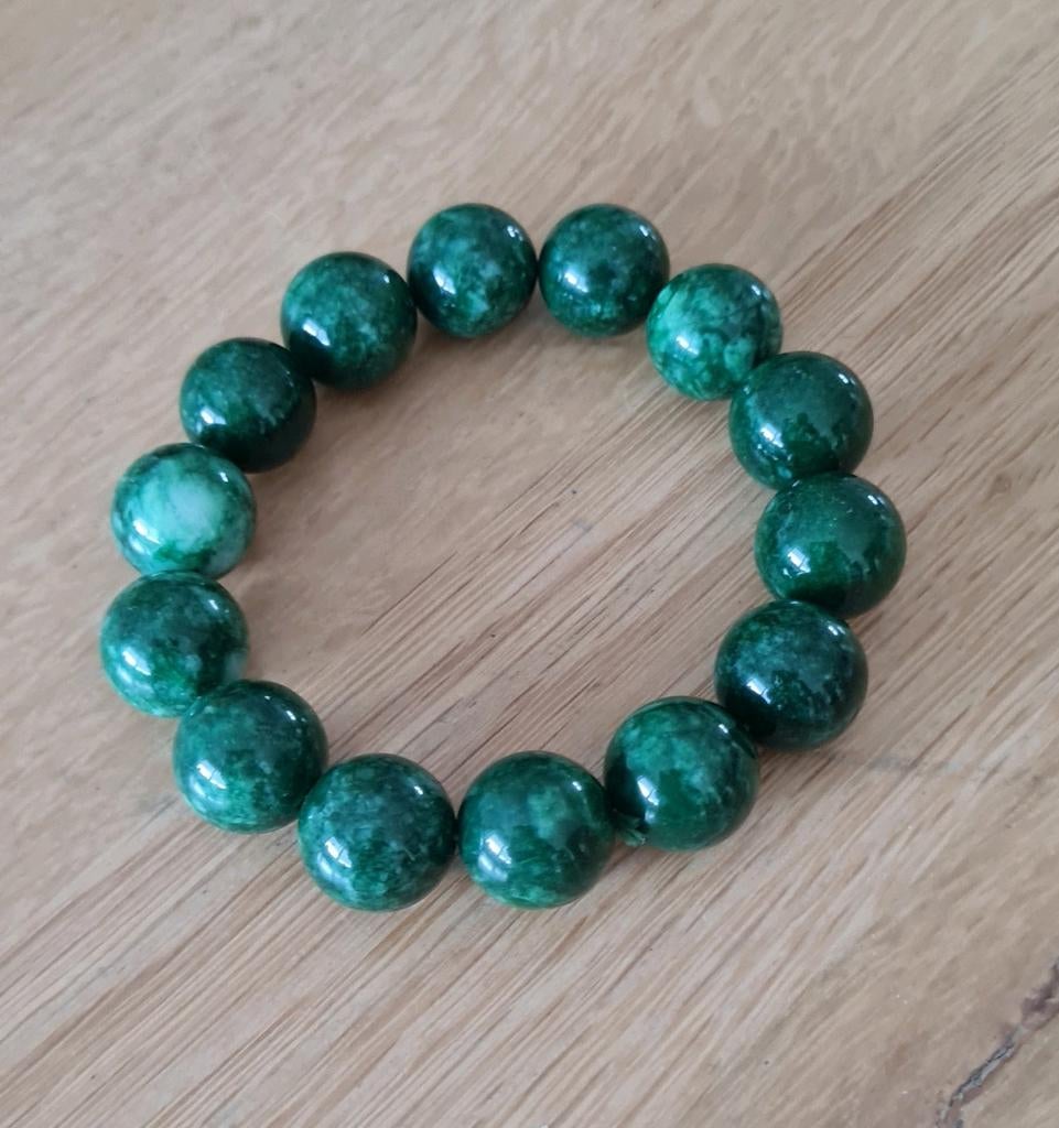 Bracelet perles type chrysocollle, Ophalen of Verzenden