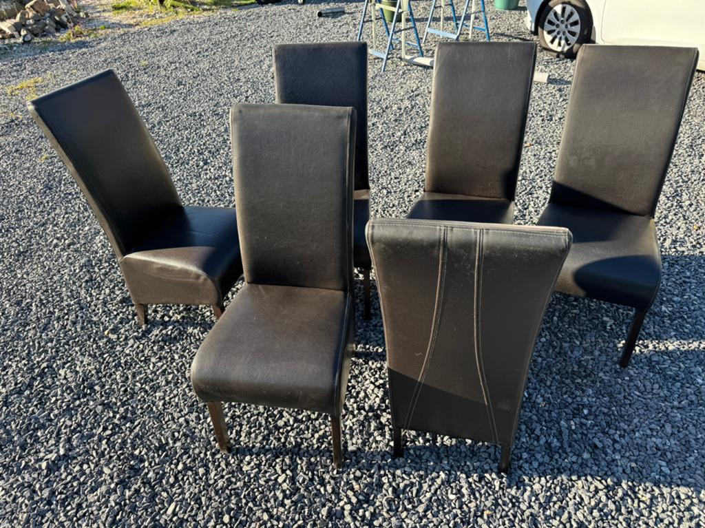 6 stoelen, Huis en Inrichting, Stoelen, Ophalen, Gebruikt