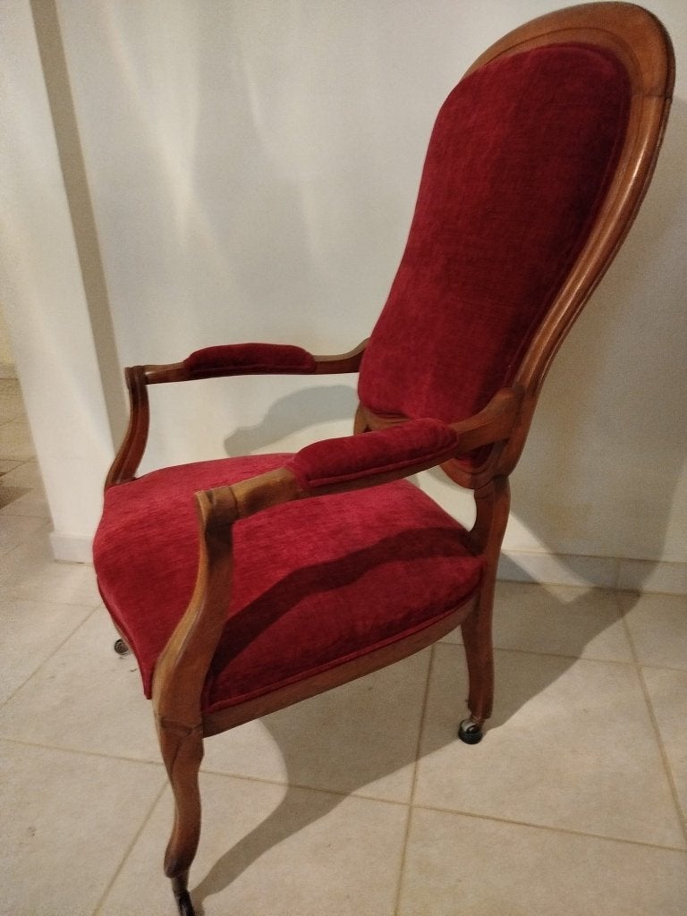 Fauteuil Voltaire, Enlèvement