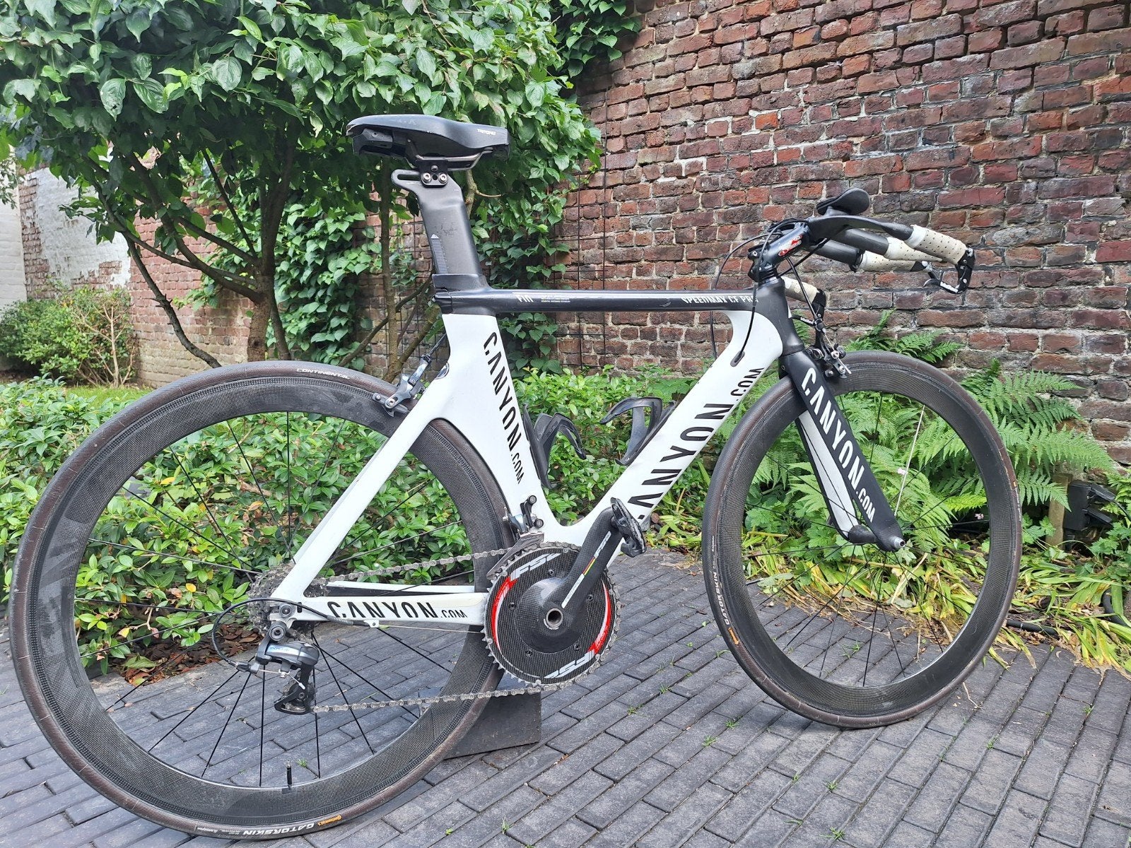 Canyon Speedmax CF - maat M - Triathlon / Tijdritfiets, Vélos & Vélomoteurs, Accessoires vélo | Autres Accessoires de vélo, Enlèvement