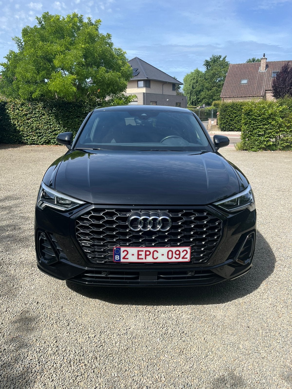 Audi Q3 Sportback PHEV 45 TFSIe S Line S Tronic, 4 cilinders, Zwart, Leder, 1395 cc