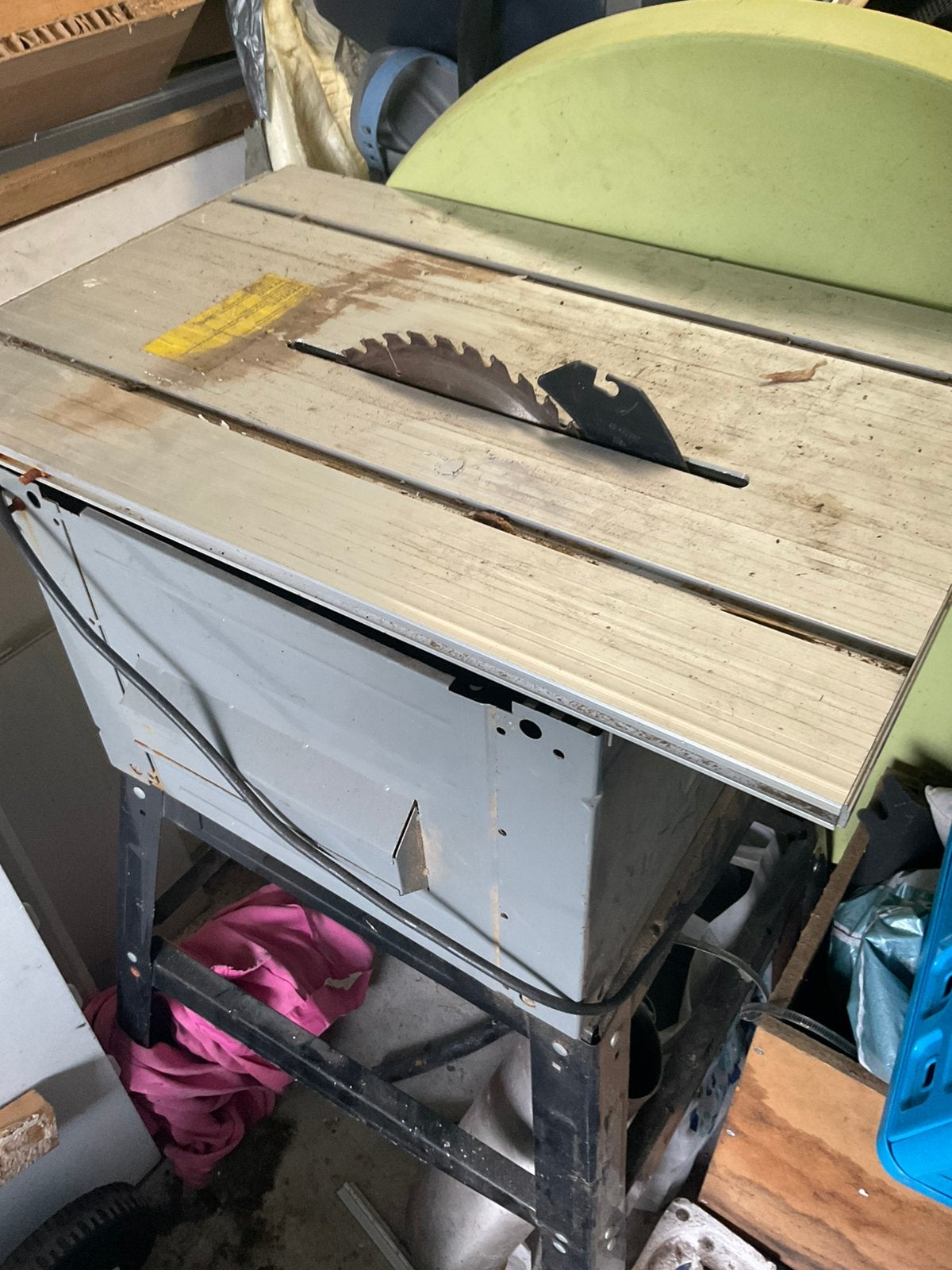 Tafelzaag, 1200 watts ou plus, 30 à 70 mm, Enlèvement, Utilisé