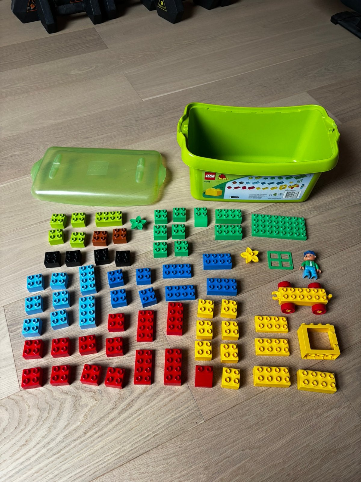 Duplo bouwset 5506 - 68 blokken, Kinderen en Baby's, Ophalen, Gebruikt, Duplo