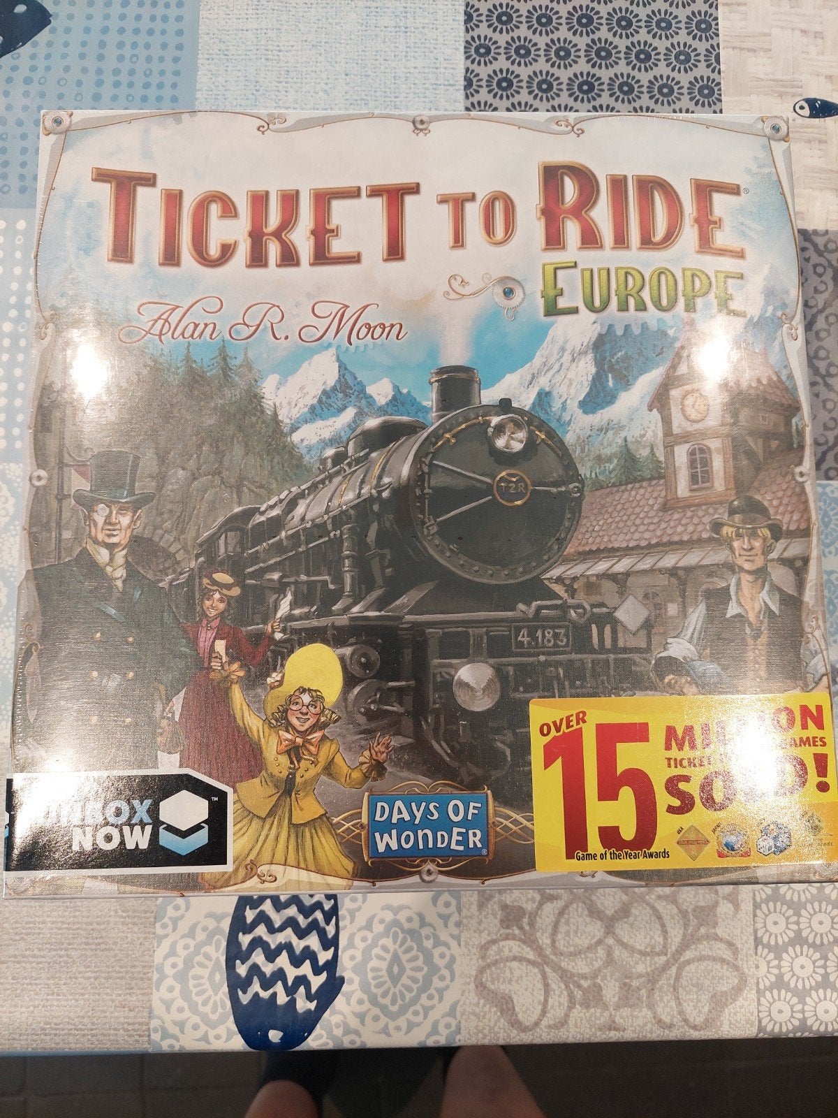 Bordspel: ticket to ride (sealed), Ophalen