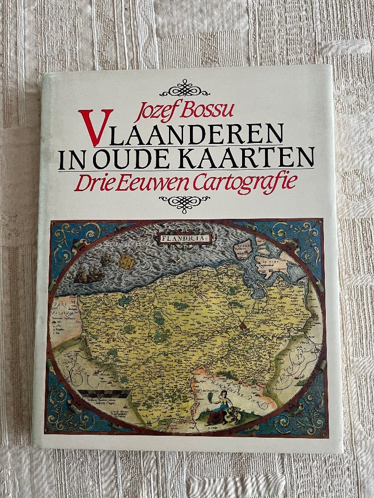 Vlaanderen in oude kaarten, Boeken, Jozef Bossu, Ophalen, 20e eeuw of later, Gelezen