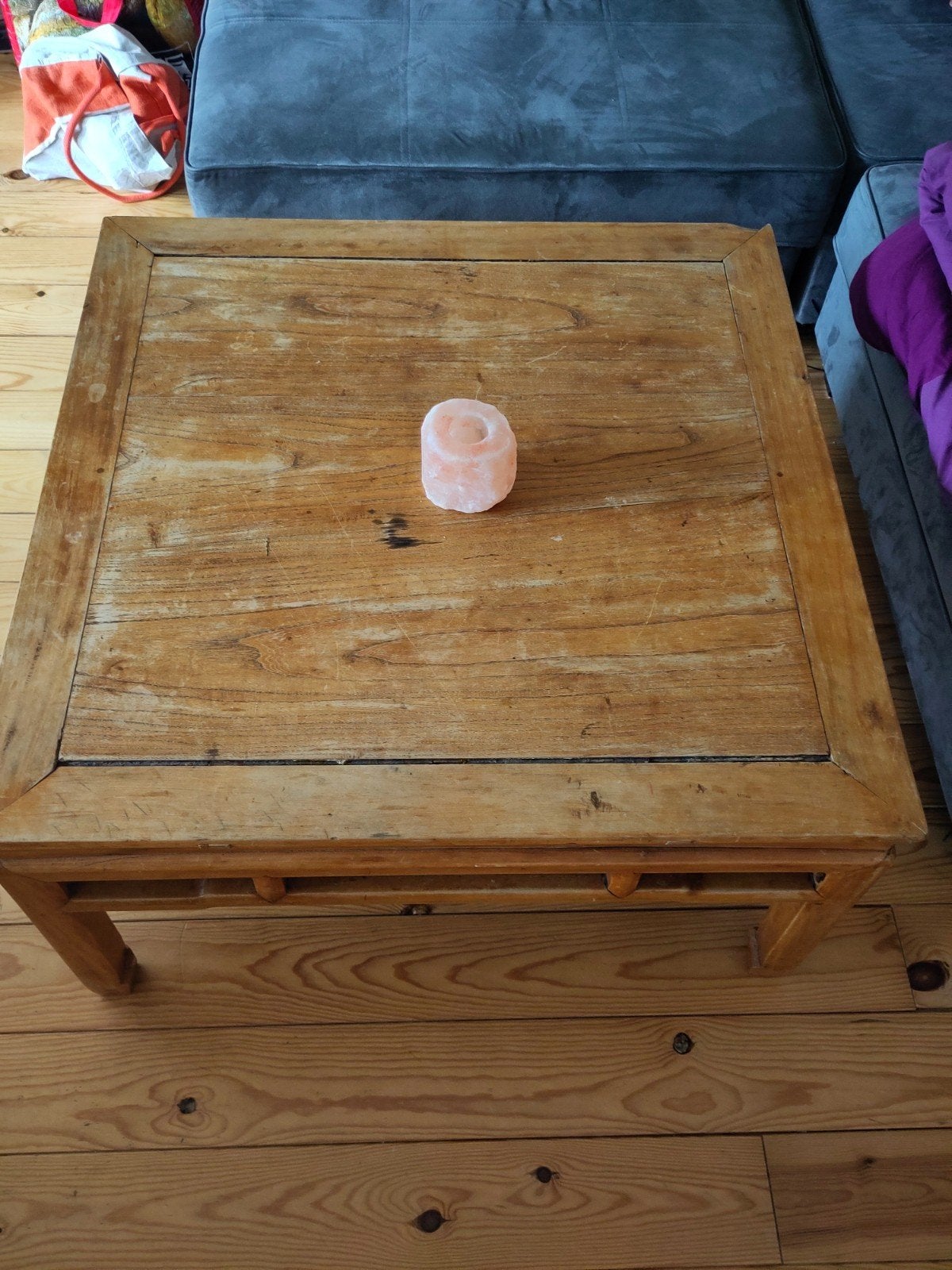 Salontafel, Ophalen