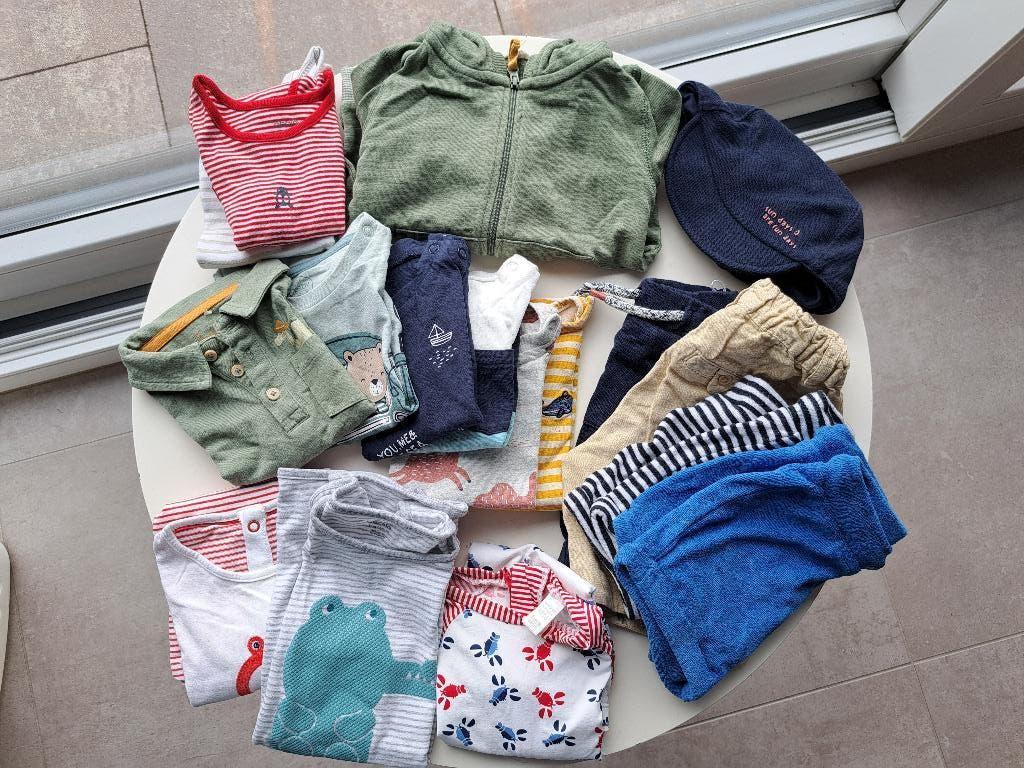Pakket jongenskleding lente/zomer maat 86, Kinderen en Baby's, Ophalen, Gebruikt, Overige maten