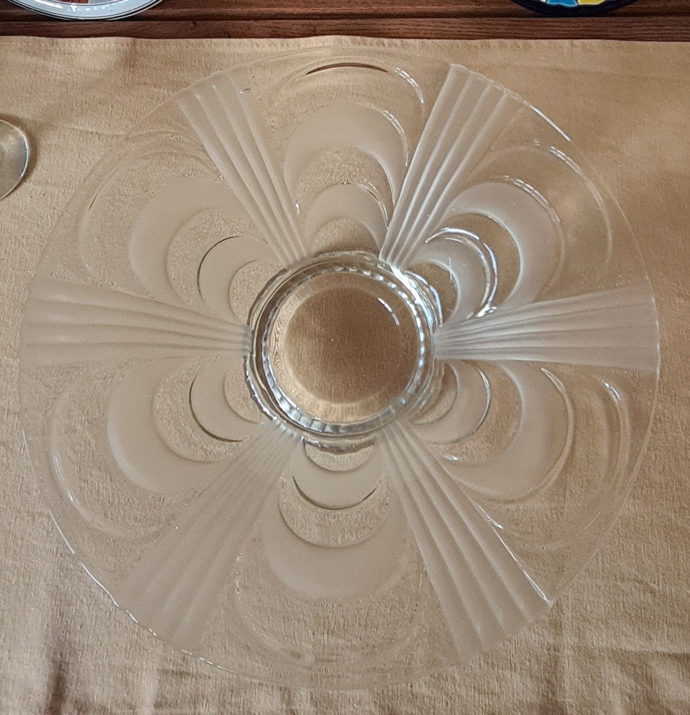 Art deco fruitschaal, Ophalen of Verzenden