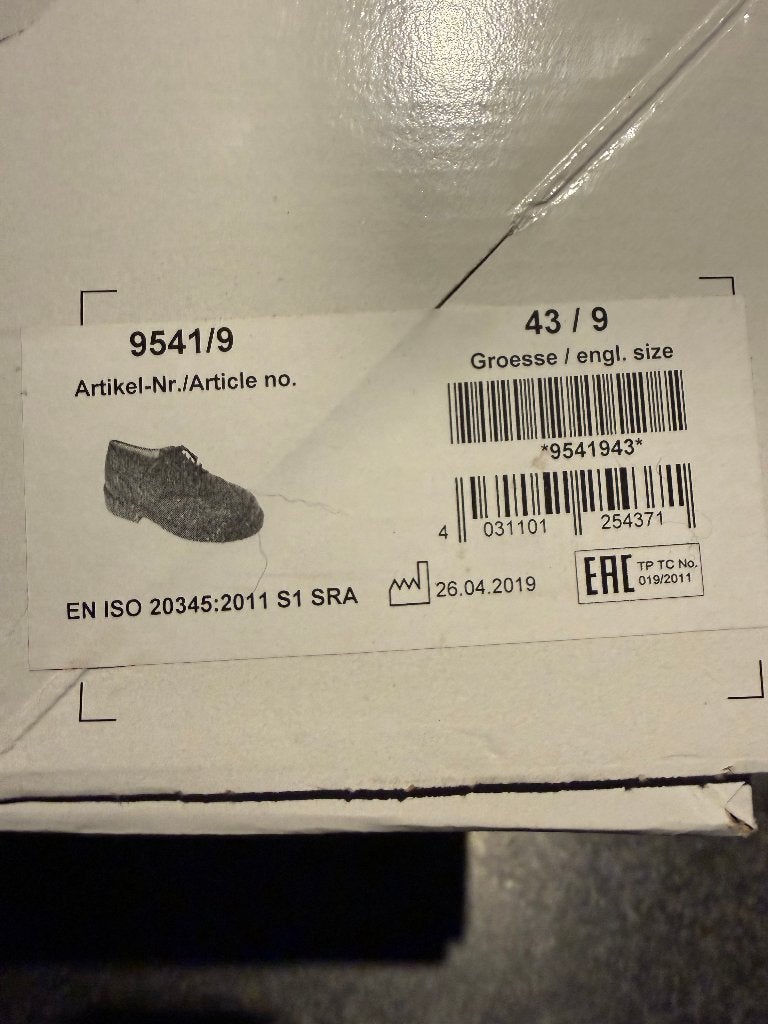 Chaussures de travail UVEX à bout en acier | Modèle de burea, Neuf, Enlèvement ou Envoi, Chaussures de travail, UVEX