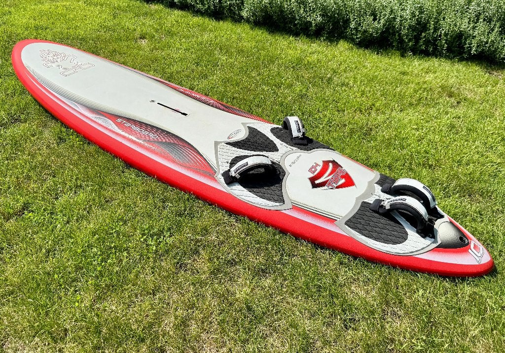 Starboard S-Type 104 - snelle freeride plank, Watersport en Boten, Windsurfen, Gebruikt, Plank, Starboard, Minder dan 250 cm, Met vin(nen)