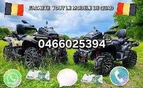J'ACHETE TOUT LE TYPE DES QUAD DANS TOUT REGIONE BELGIQ, Enlèvement