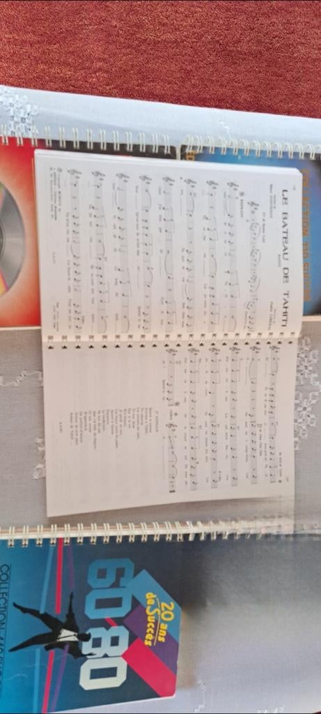Partitions musicales, Musique & Instruments, Enlèvement, Comme neuf, Piano