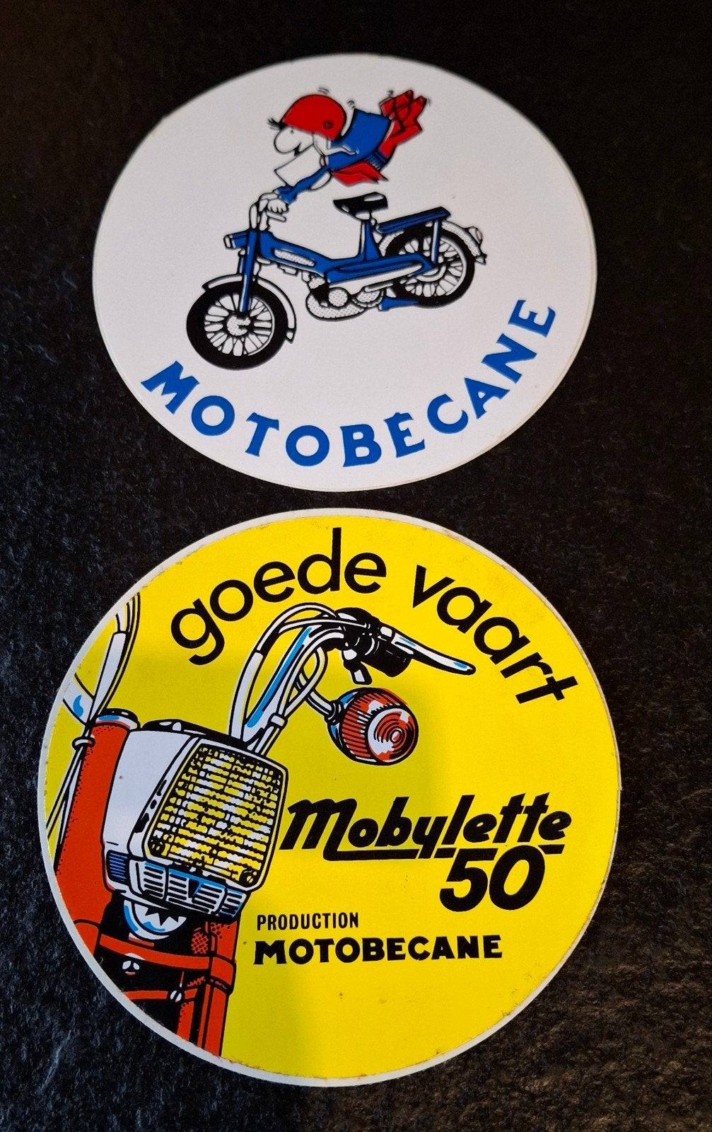 Autocollants cyclomoteur Motobécane Mobylette 50, Enlèvement ou Envoi, Comme neuf, Voiture ou Moto