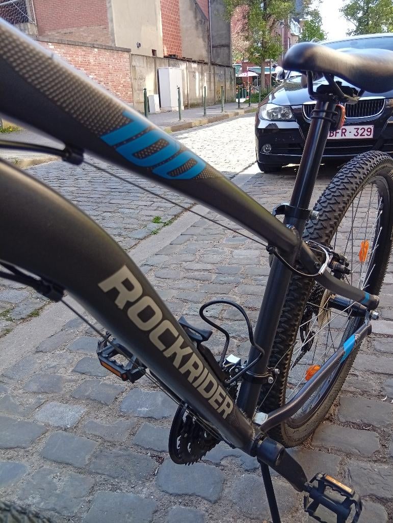 VTT Rockrider st100 21 vitesses ETAT NEUF 22 photos!!!, Fietsen en Brommers, Overige merken, Hardtail, Heren, Ophalen of Verzenden