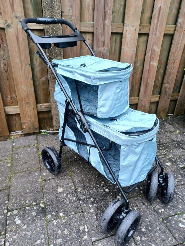 dubbele hondenbuggy, Enlèvement, Comme neuf