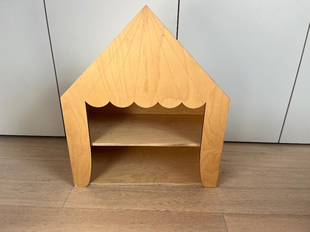 Houten poppenhuis, Enlèvement, Comme neuf, Maison de poupées