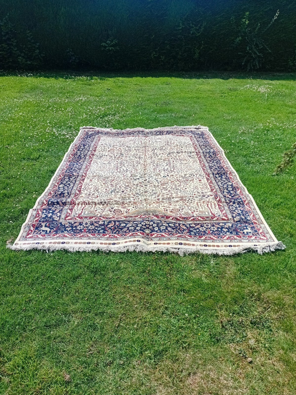 Tapis style persan, Enlèvement