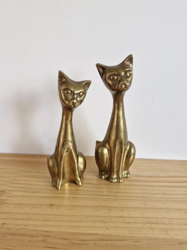Chats en cuivre, Enlèvement ou Envoi, Comme neuf