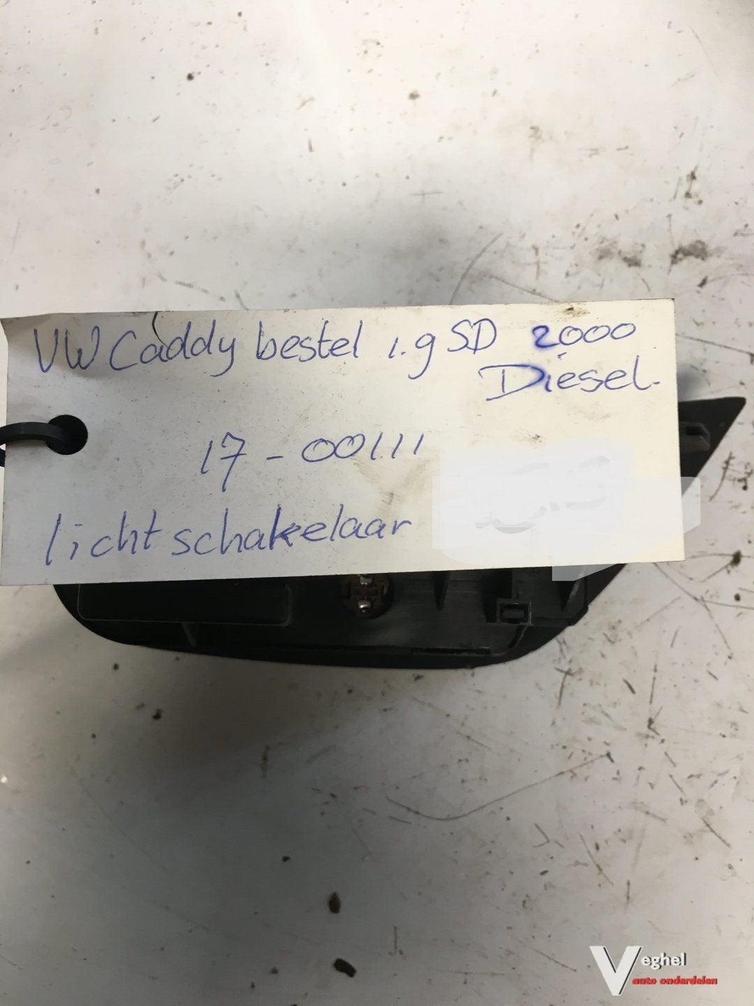 Vw Caddy 1.9sd 2000 Lichtschakelaar, -, Utilisé, -, -