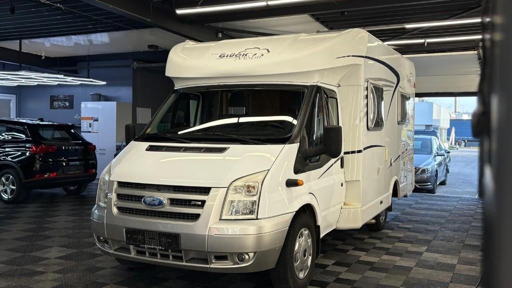 Ford TRANSIT CAPRON GLÜCKSMOBIL année 2008 102000, Marchepied électrique, Entreprise, Ford, Douche
