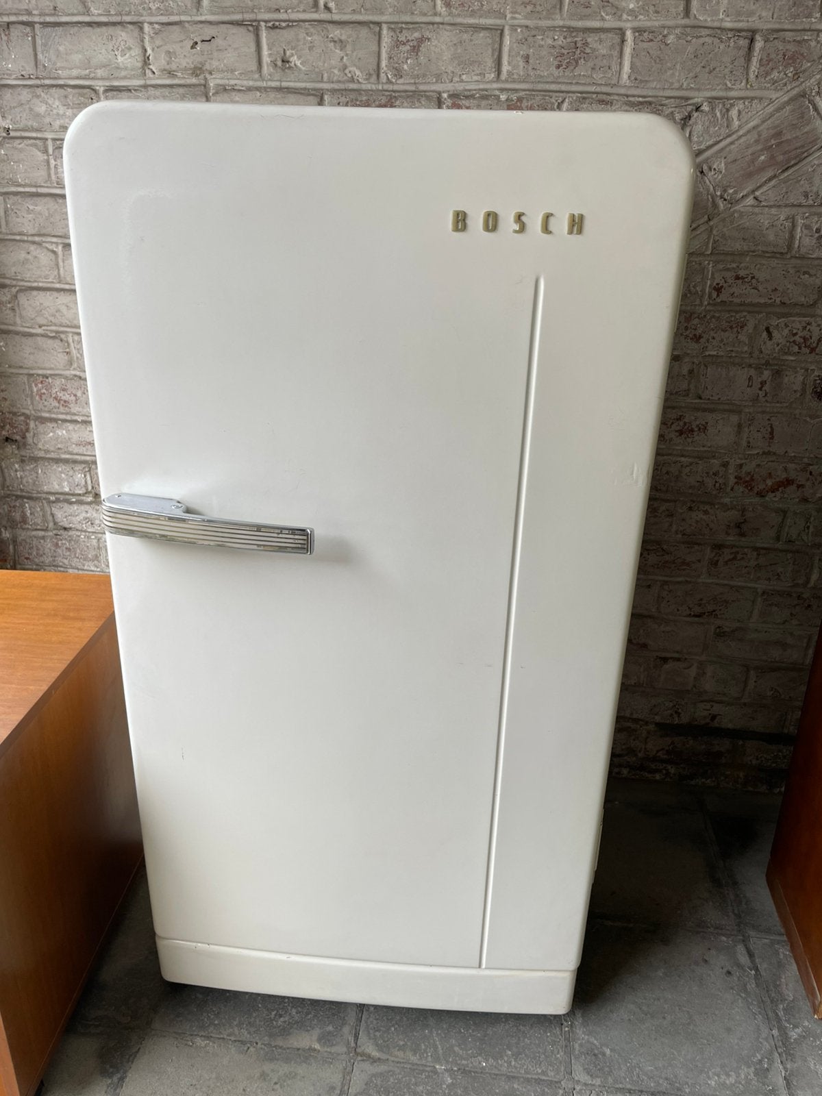 Frigidaire BOSCH vintage, Ophalen, 150 tot 200 liter, Gebruikt, 140 tot 160 cm
