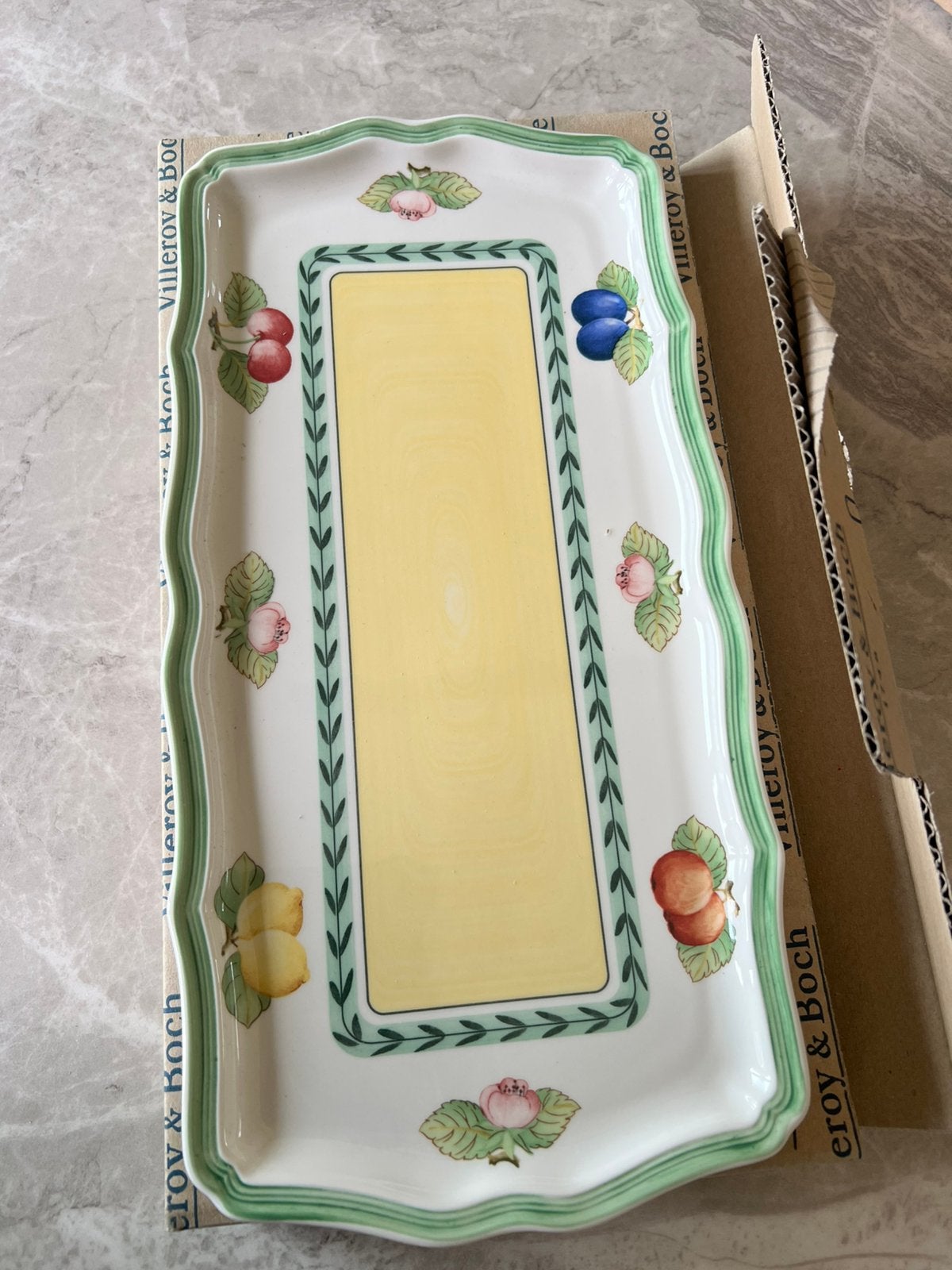 Assiette se service Villeroy&boch, Antiquités & Art, Enlèvement
