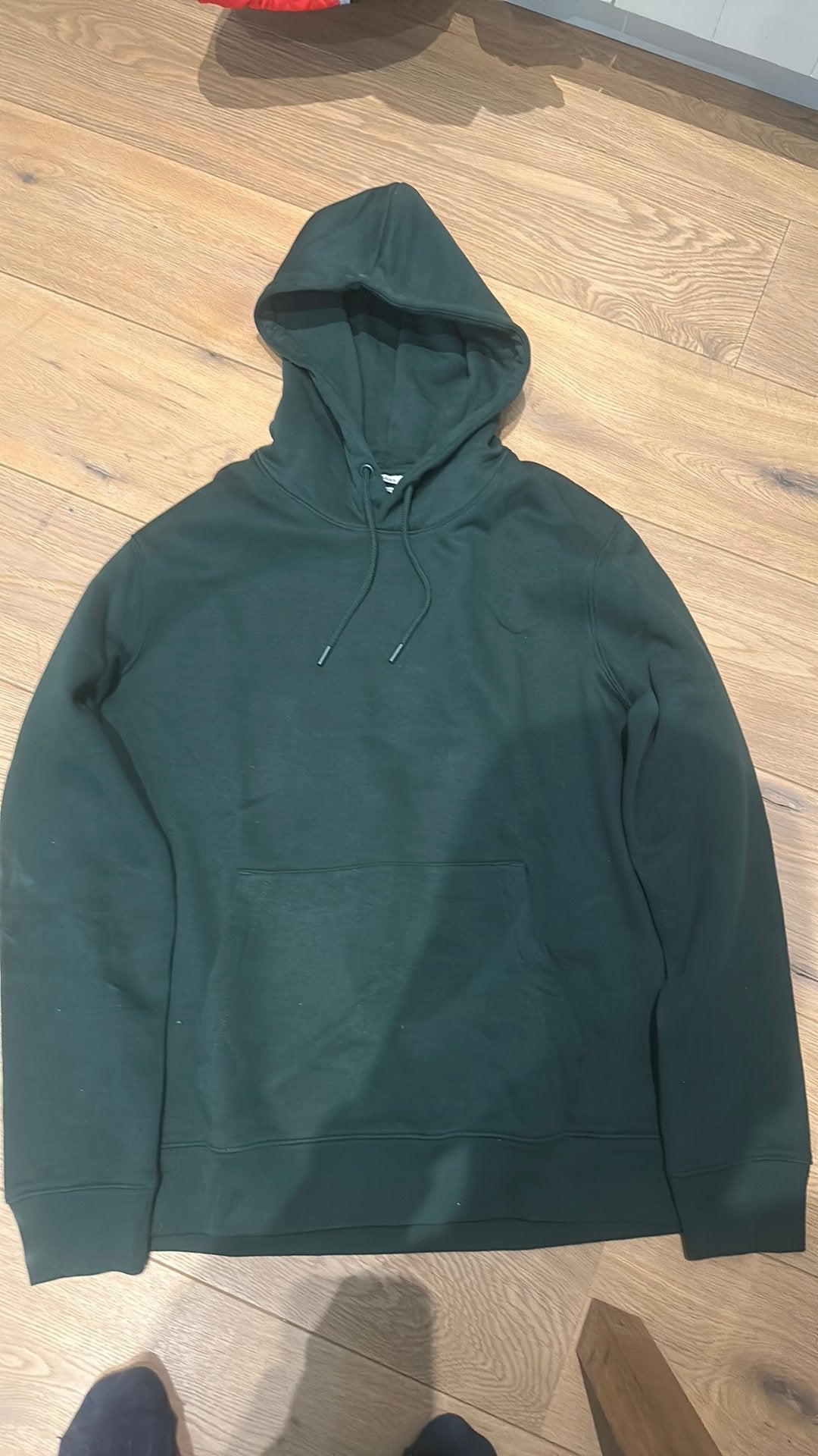 Groene hoodie, Vêtements | Hommes, Pulls & Vestes, Enlèvement ou Envoi, Neuf, Taille 52/54 (L), Vert