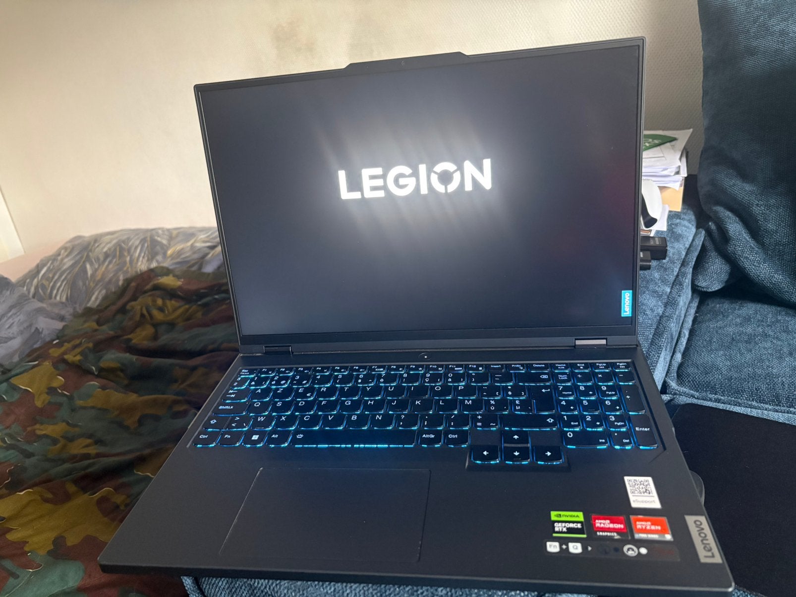 Lenovo Legion Pro 5 portable, Ryzen 9, 32GB DDR5, Rtx 4070, Informatique & Logiciels, 32 GB, Comme neuf, Enlèvement, Gaming