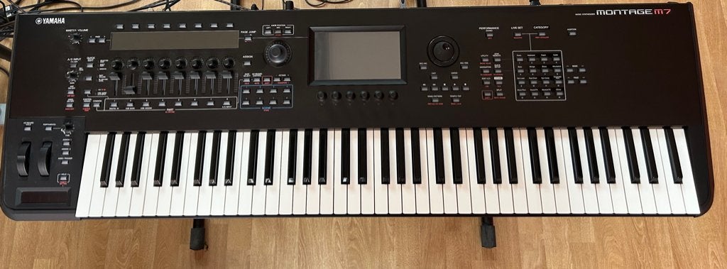 Yamaha Montage M7, Ophalen, Met midi-aansluiting, Yamaha, Zo goed als nieuw
