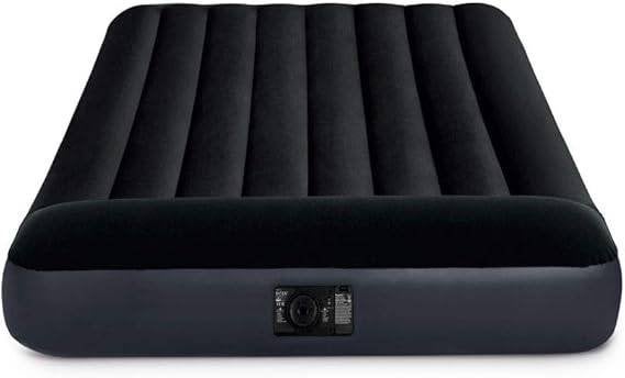 Matelas Intex 2 pers avec pompe 230V, Caravanes & Camping, Matelas pneumatiques, Enlèvement, Pompe intégrée, Utilisé, 2 personnes