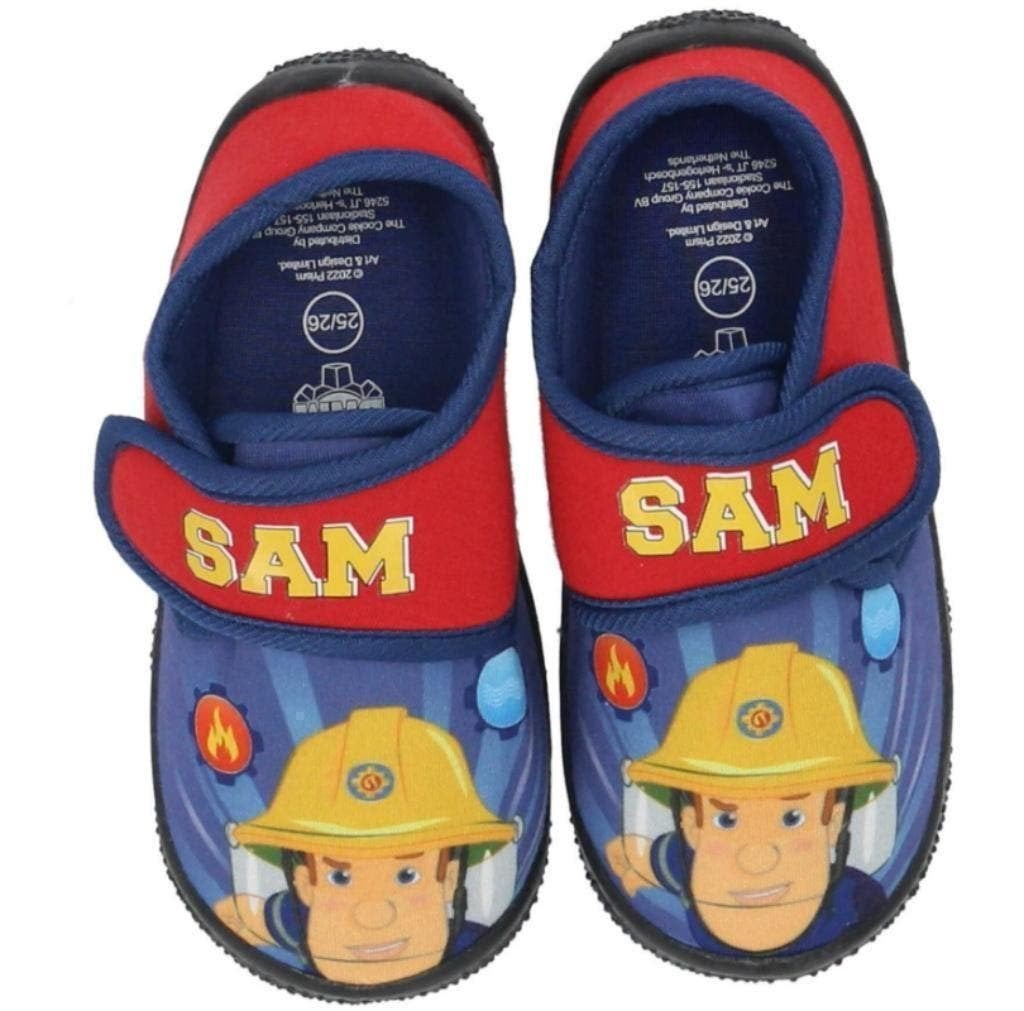 Brandweerman Sam Pantoffels - Maat 25/26 - 27/28, Kinderen en Baby's, Overige typen, Nieuw, Ophalen of Verzenden, Jongen