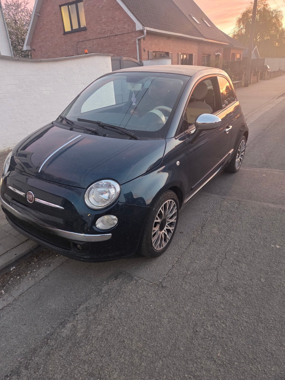 Fiat 500, Euro 5, Achat, Cabriolet, Particulier