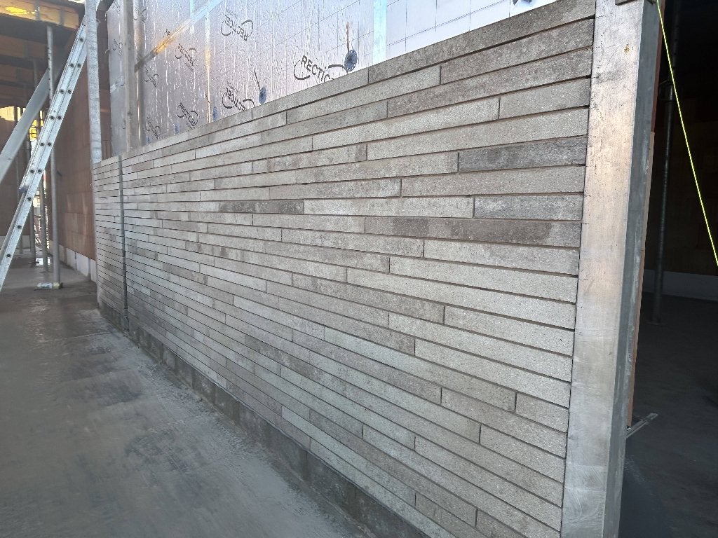 Gevelstenen MBI unique beige, Doe-het-zelf en Bouw, Ophalen, Nieuw, Bakstenen