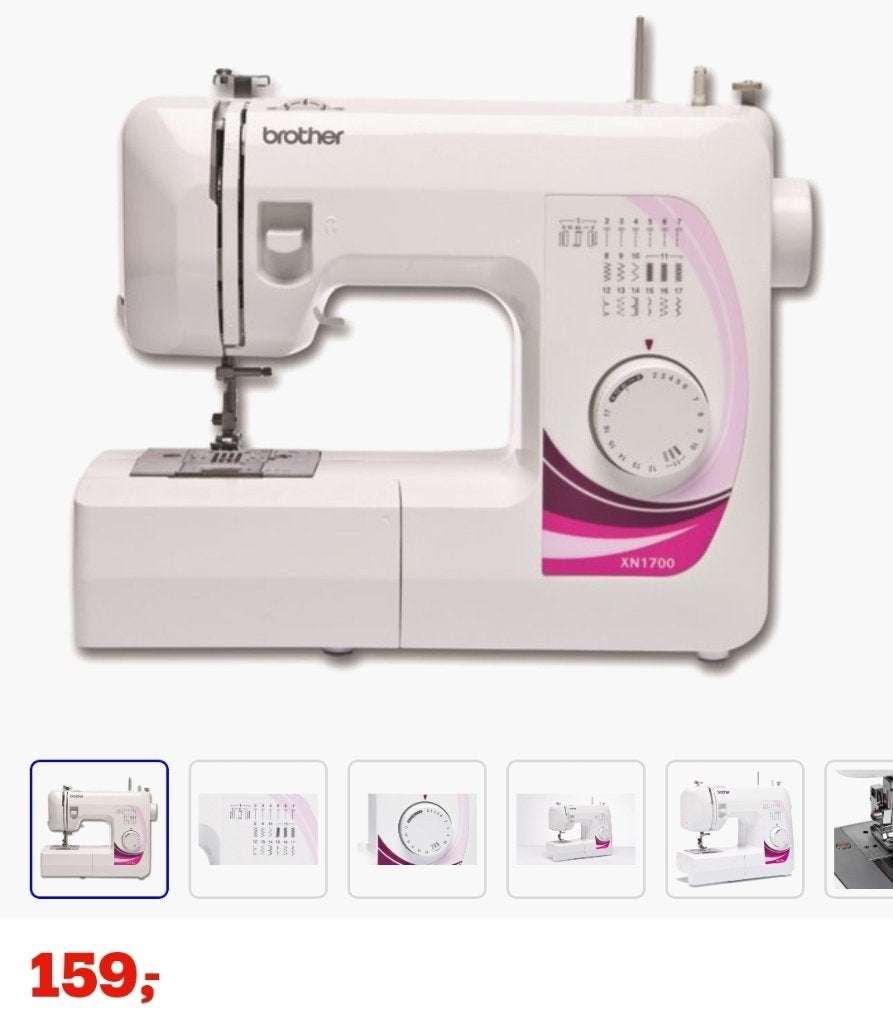 Naaimachine, Hobby en Vrije tijd, Naaimachines en Toebehoren, Ophalen, Zo goed als nieuw, Naaimachine, Brother