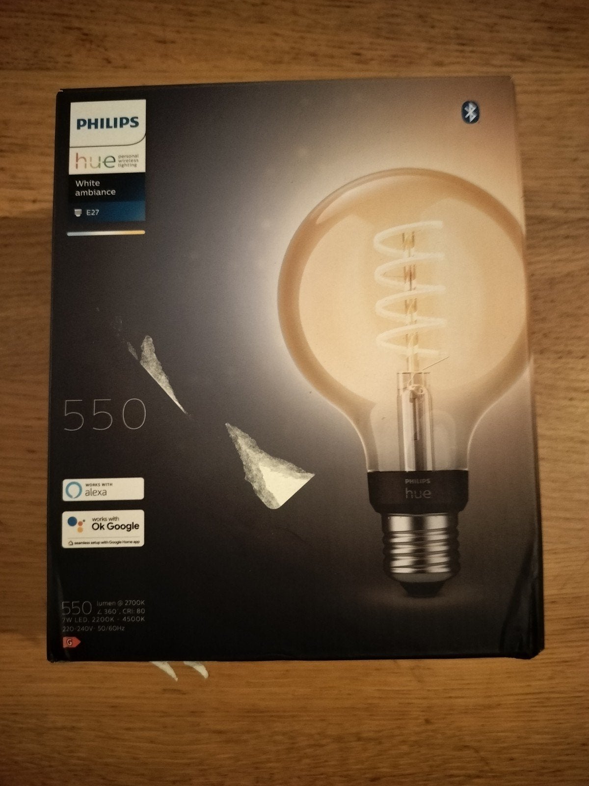 Ampoule LED d'ambiance blanche Philips Hue E27 (NOUVELLE), Maison & Meubles, Lampes | Lampes en vrac, Neuf, Philips Hue, Enlèvement ou Envoi