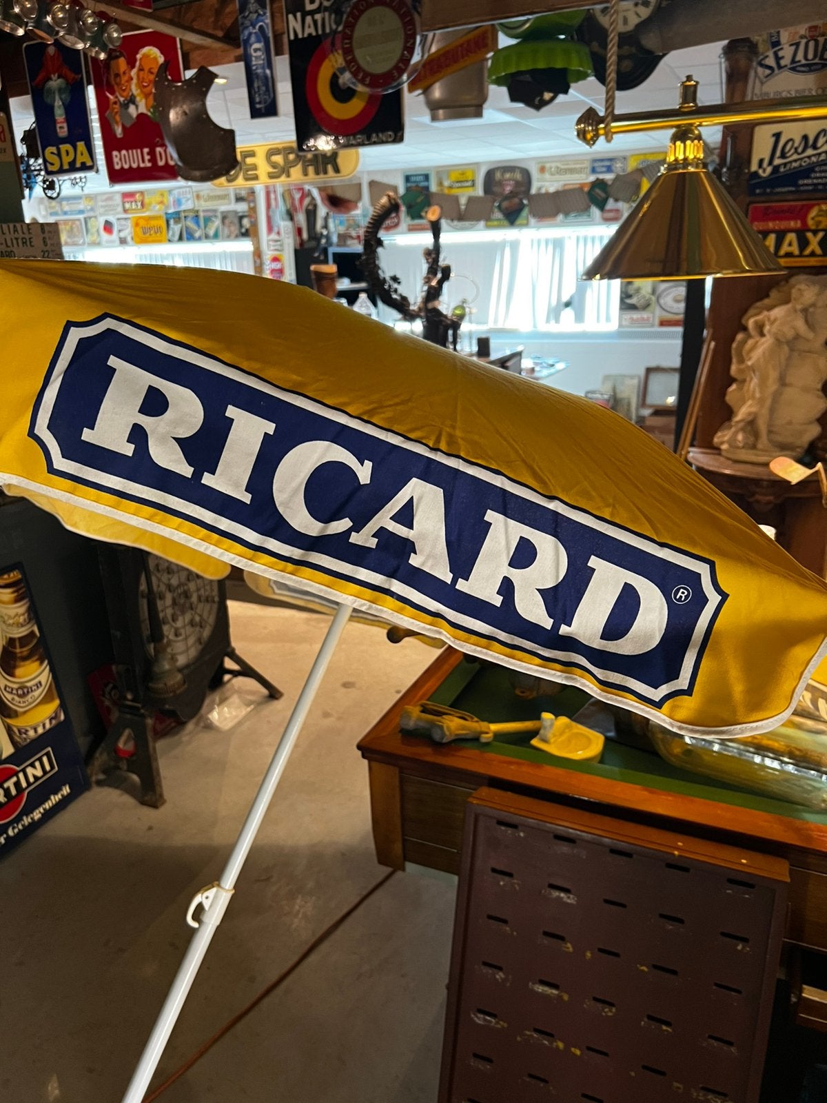 Vintage parasol Ricard, Ophalen of Verzenden, Zo goed als nieuw