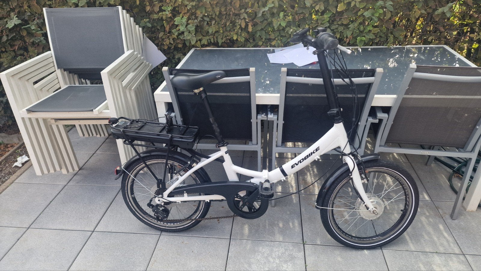 elektrische plooifiets  merk evobike, Ophalen, Zo goed als nieuw, Overige merken