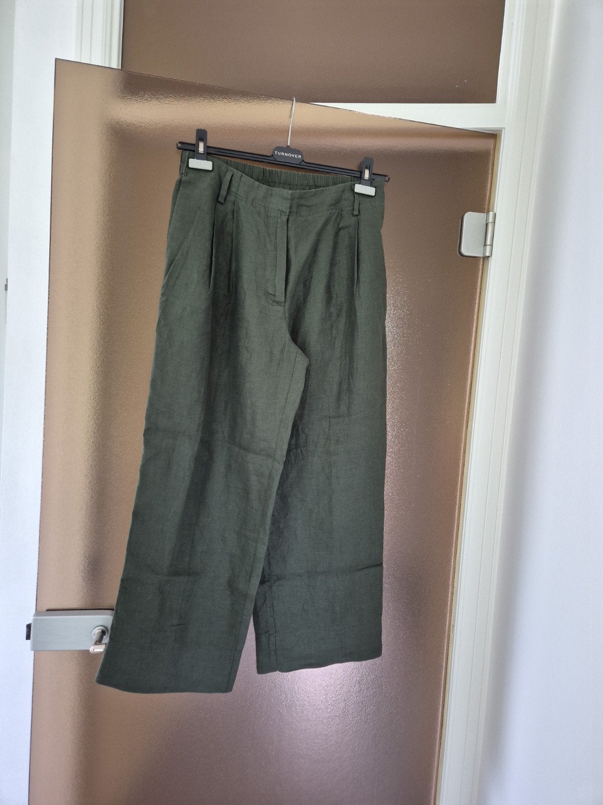 Broek Dames Linnen NIEUW van Massimo Dutti Te Koop MT/38, Kleding | Dames, Ophalen of Verzenden