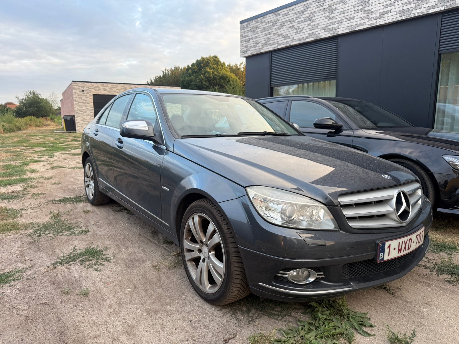 Mercedes Classe C W204 200CDI Avantgarde Automatique, Autos, 100 kW, Achat, 4 portes, Noir