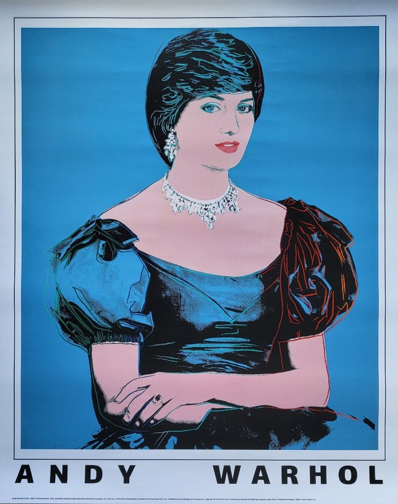 Andy Warhol - Princess Diana - 1982, Antiek en Kunst, Verzenden